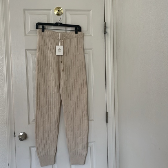 NWT $735 Peserico rib-knit drawstring pants size 44 - Picture 11 of 16